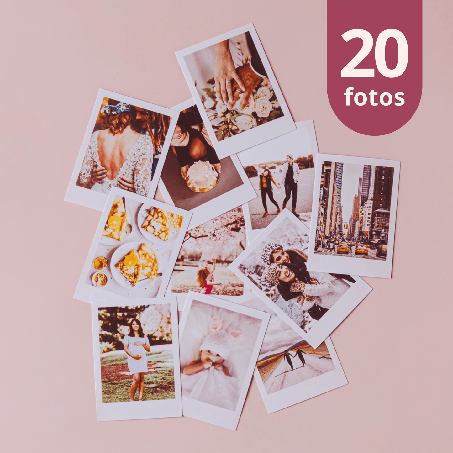 Fotos Mini 5x7 (Kit com 20 Fotos) - Leão Fotos