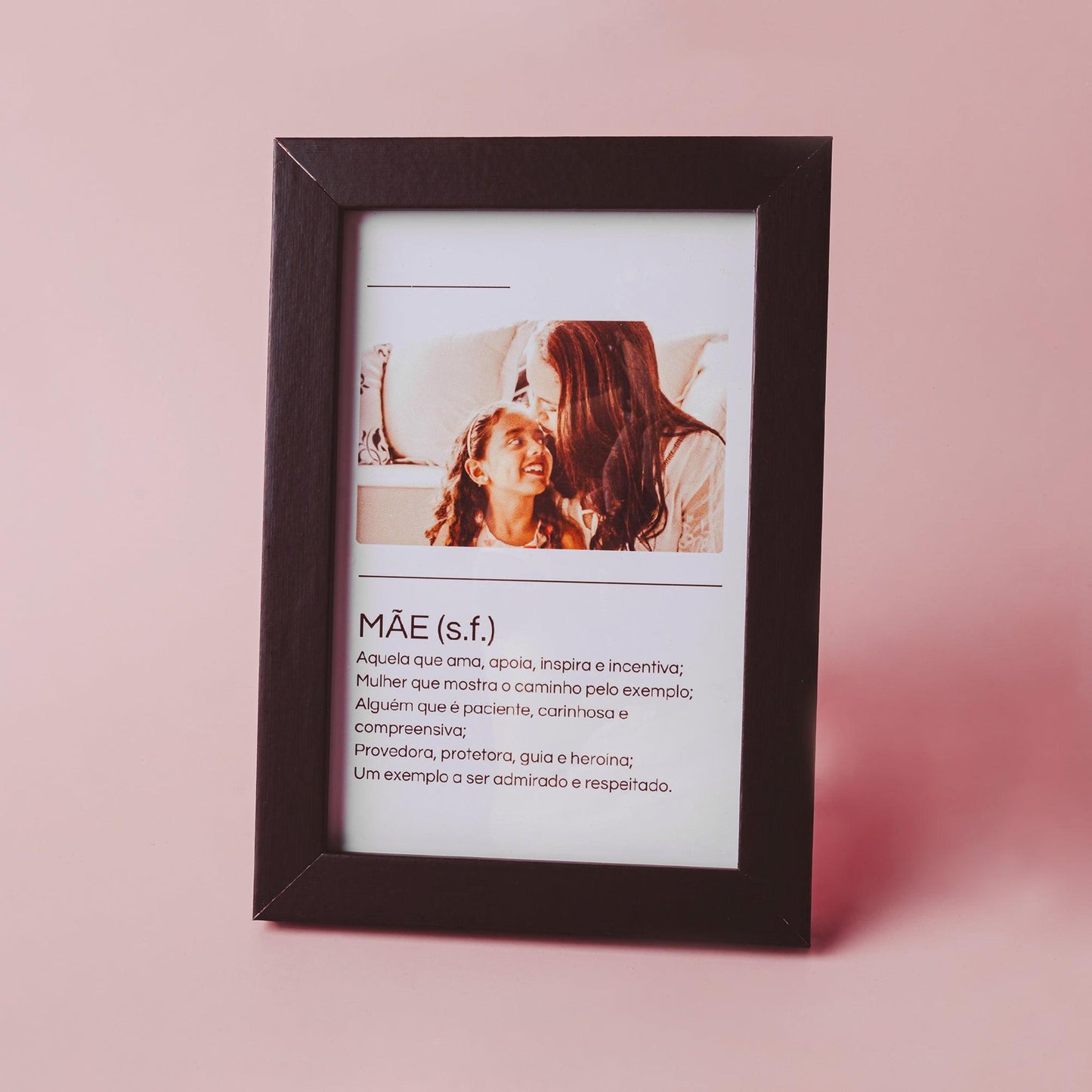 Quadro Significado Mãe 10x15 - Leão Fotos