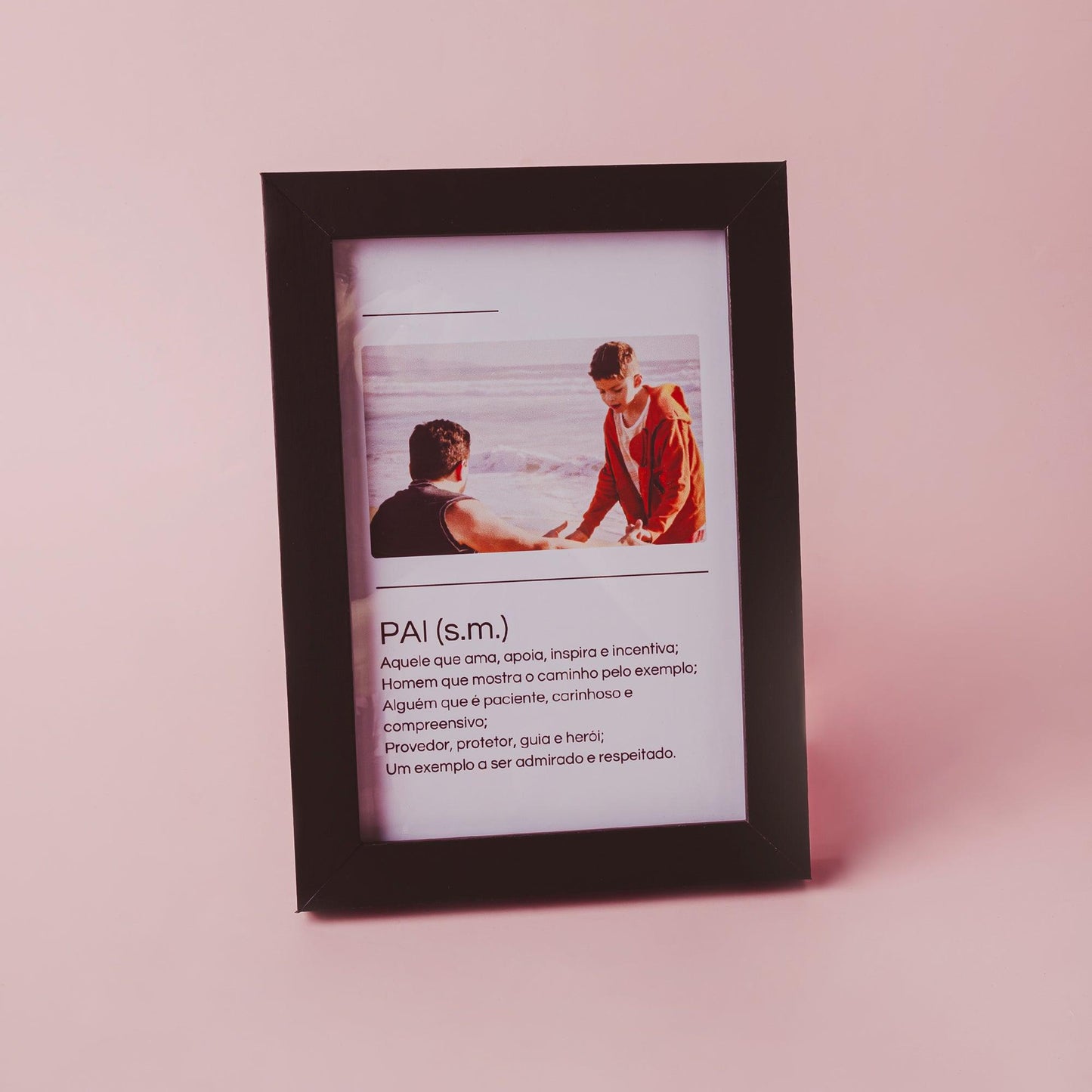 Quadro Significado Pai 10x15 - Leão Fotos