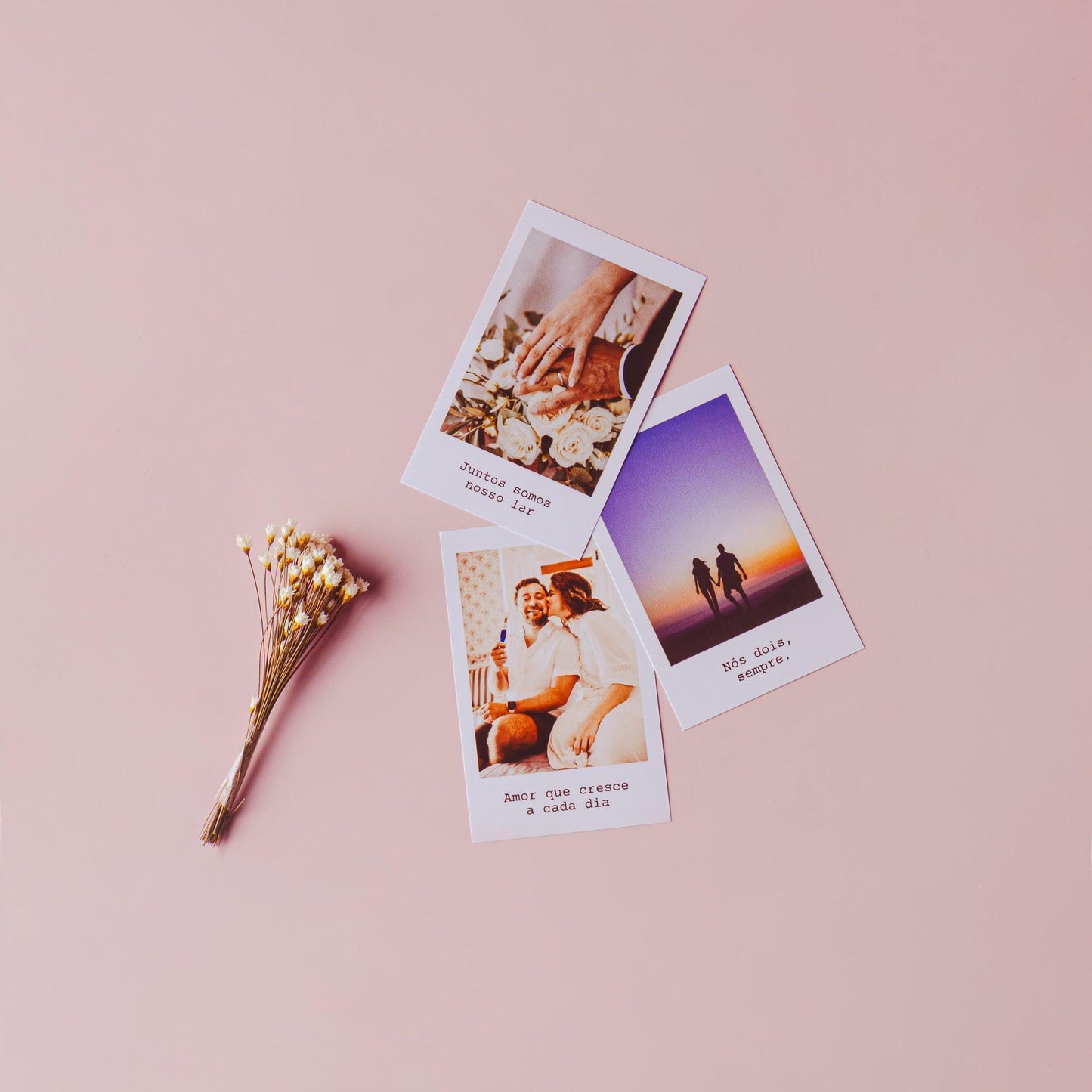 Fotos Padrão Instantânea com Legenda (Kit com 10 Fotos) - Leão Fotos