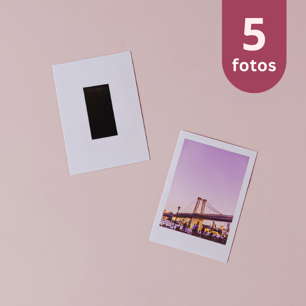Fotos Mini com Ímã 5x7 (Kit com 5 Fotos)