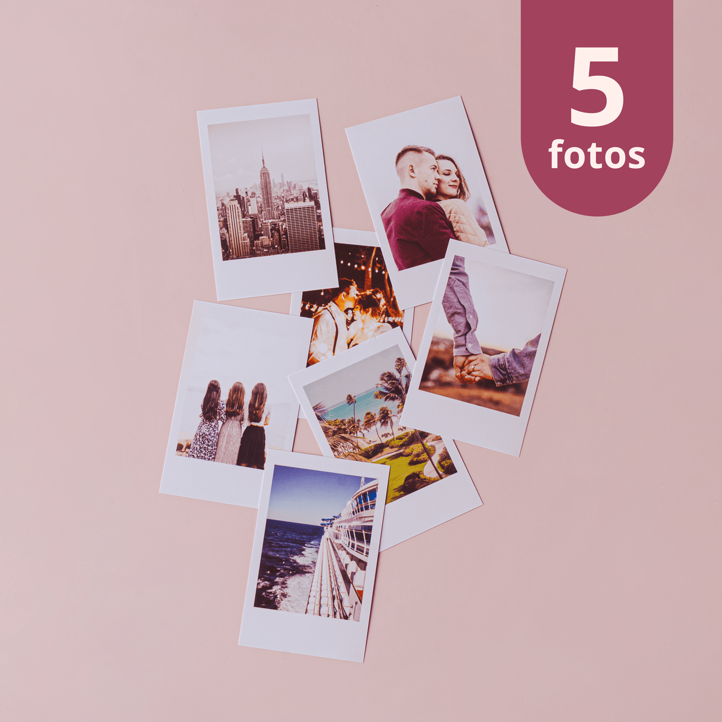 Fotos Padrão Instantânea 5x8 (Kit com 5 Fotos) - Leão Fotos