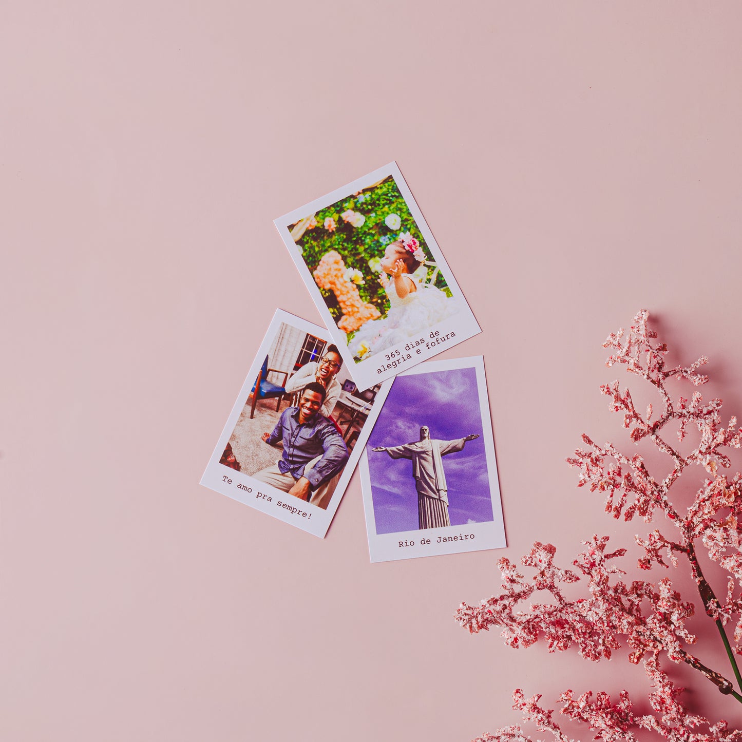 Fotos Mini Ímã 5x7 com Legenda (Kit com 10 Fotos)